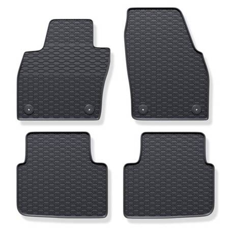 Tappetini auto in gomma Skoda Kamiq, fabbricazione 09.2019 - presente, carrozzeria suv | 912