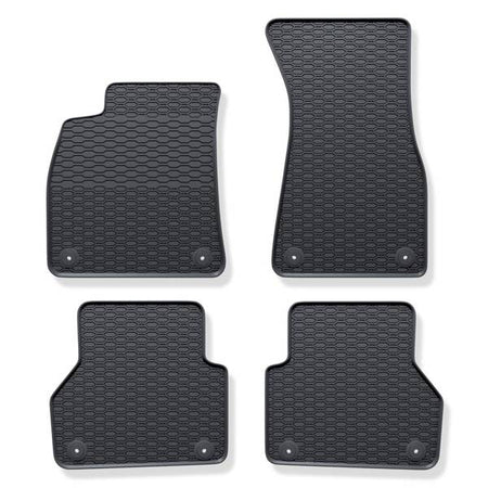 Tappetini auto in gomma Audi A7 C8, fabbricazione 02.2018 - presente, carrozzeria sportback | 917/4C