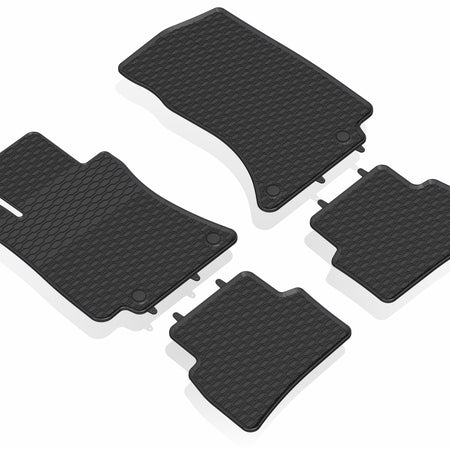 Tappetini auto in gomma Mercedes Classe E W214, fabbricazione 05.2023 - presente, carrozzeria berlina | 930