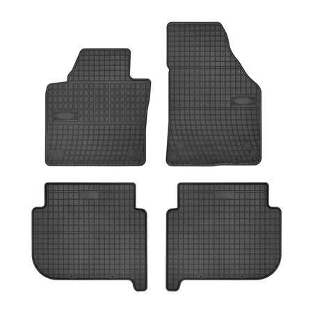 Tappetini auto in gomma Volkswagen Touran I, fabbricazione 03.2003 - 08.2015, carrozzeria van prima del facelift | ET0395