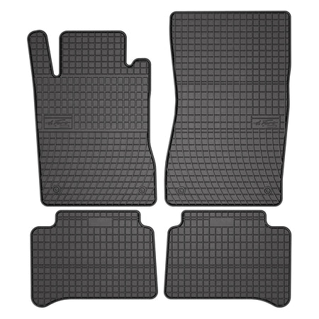Tappetini auto in gomma Mercedes Classe E W211, fabbricazione 2003 - 10.2009, carrozzeria auto famigliare | ET0780