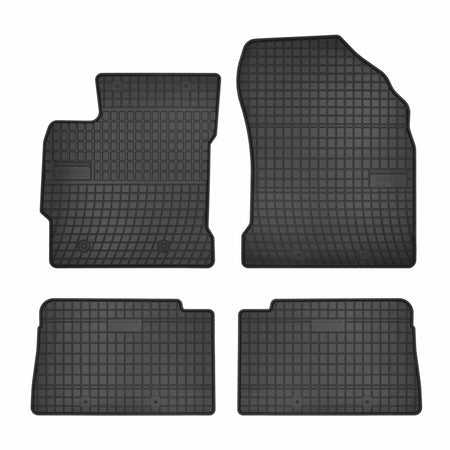 Tappetini auto in gomma Toyota Auris II, fabbricazione 01.2013 - 12.2018, carrozzeria hatchback | ET0807