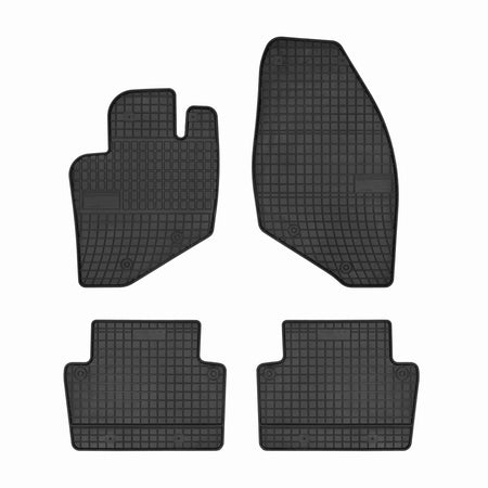 Tappetini auto in gomma Volvo V 70 II, fabbricazione 2000 - 2007, carrozzeria auto famigliare | ET0943