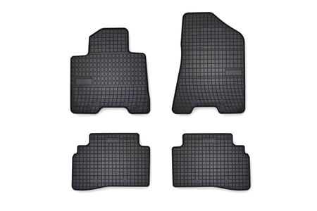 Tappetini auto in gomma Kia Sportage IV, fabbricazione 01.2016 - 2021, carrozzeria suv dopo il facelift del 2019 | ET402355