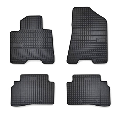 Tappetini auto in gomma Kia Sportage IV, fabbricazione 01.2016 - 2021, carrozzeria suv dopo il facelift del 2019 | ET402355