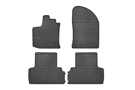 Tappetini auto in gomma Dacia Lodgy, fabbricazione 07.2012 - 10.2022, carrozzeria auto famigliare | ET542629