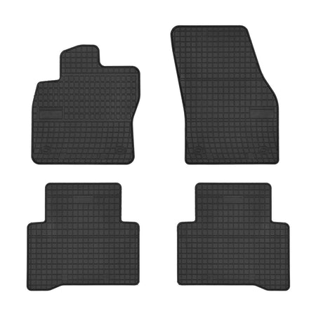 Tappetini auto in gomma Volkswagen Touran II, fabbricazione 09.2015 - presente, carrozzeria van | ET546993
