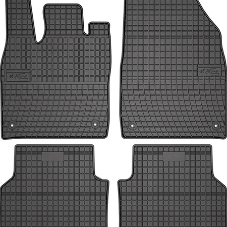 Tappetini auto in gomma Volkswagen ID .4, fabbricazione 12.2020 - presente, carrozzeria suv | ET411760