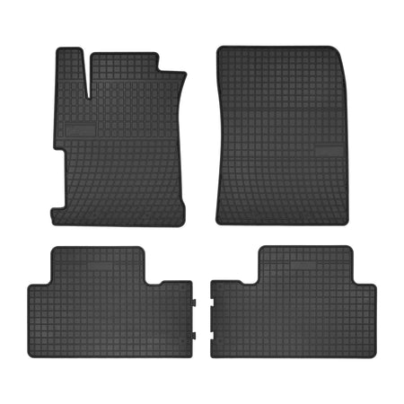 Tappetini auto in gomma Honda Civic IX, fabbricazione 03.2012 - 04.2017, carrozzeria berlina | ET0834