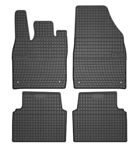 Tappetini auto in gomma Volkswagen ID .3, fabbricazione 11.2019 - presente, carrozzeria hatchback | ET411388