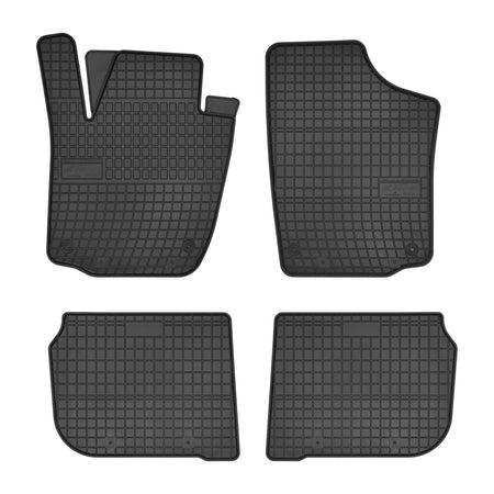 Tappetini auto in gomma Skoda Rapid, fabbricazione 10.2012 - 03.2019, carrozzeria auto famigliare | ET0364