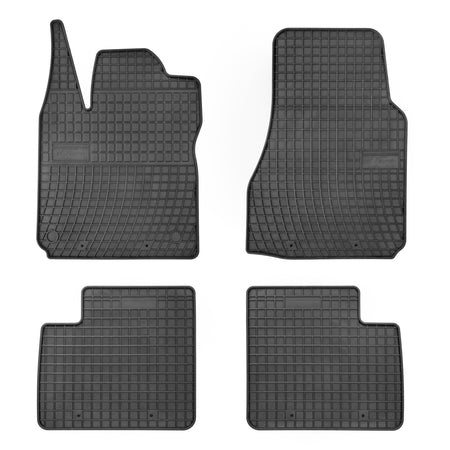 Tappetini auto in gomma Renault Twingo II, fabbricazione 06.2007 - 07.2014, carrozzeria hatchback | ET547198