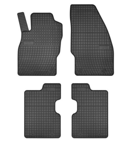 Tappetini auto in gomma Opel Corsa E, fabbricazione 12.2014 - 05.2019, carrozzeria hatchback | ET542988