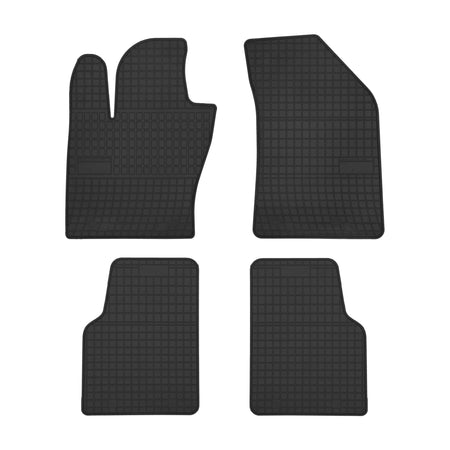 Tappetini auto in gomma Jeep Compass II, fabbricazione 08.2017 - presente, carrozzeria suv | ET401785
