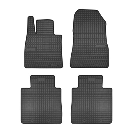 Tappetini auto in gomma Nissan Note II, fabbricazione 2012 - presente, carrozzeria hatchback | ET0456