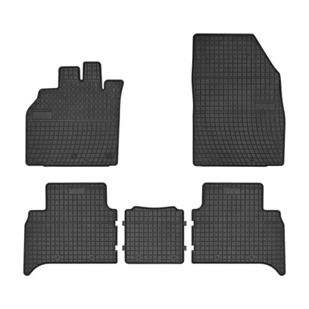 Tappetini auto in gomma Renault Scenic II, fabbricazione 06.2003 - 05.2009, carrozzeria van | ET0754