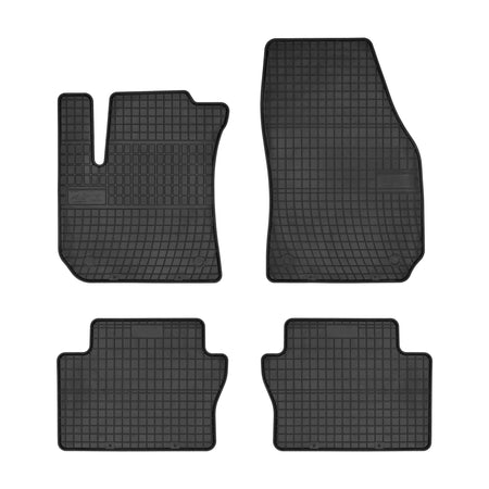 Tappetini auto in gomma Opel Zafira B, fabbricazione 05.2005 - 2014, carrozzeria van | ET0693