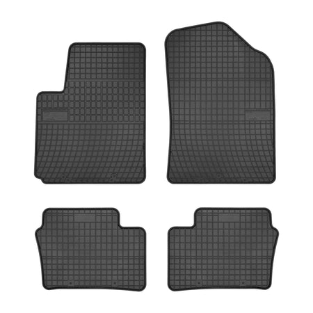 Tappetini auto in gomma Kia Picanto II, fabbricazione 04.2011 - 03.2017, carrozzeria hatchback | ET0428