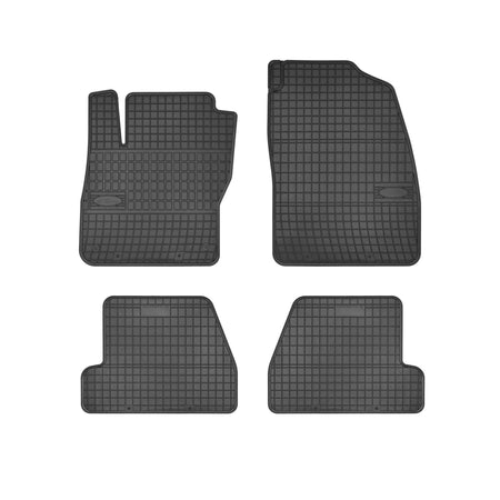 Tappetini auto in gomma Ford Focus III, fabbricazione 03.2011 - 08.2018, carrozzeria auto famigliare | ET0308