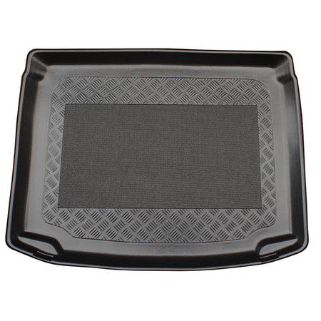 Vasche baule Volkswagen Golf 5 Plus, carrozzeria berlina, fabbricazione 01.2005 - 2009, bagagliaio con pavimento in posizione inferiore, ruota di scorta piccola #1