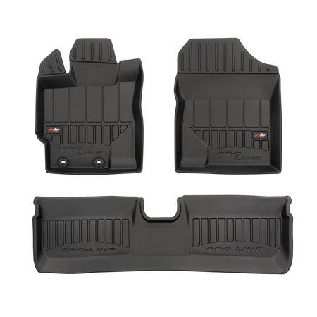 Tappetini auto a vaschetta Toyota Yaris III, fabbricazione 09.2011 - 08.2020, carrozzeria berlina #1