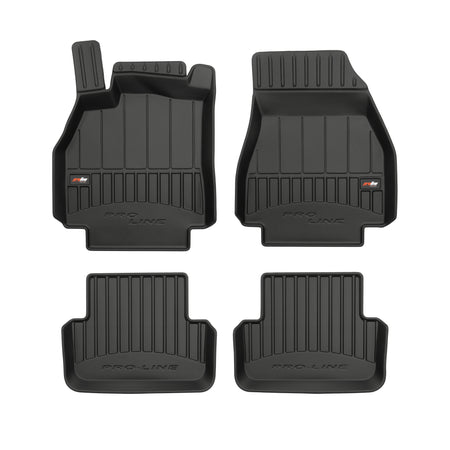 Tappetini auto a vaschetta Renault Megane II, fabbricazione 10.2002 - 10.2008, carrozzeria berlina #1