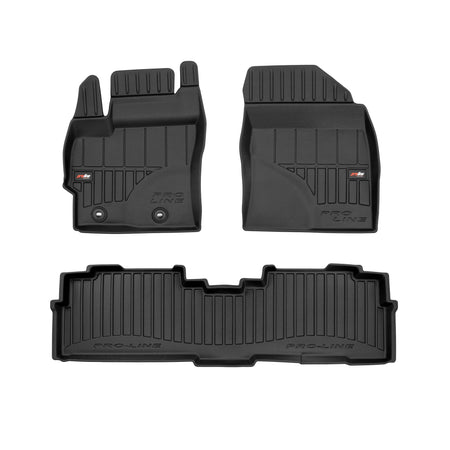Tappetini auto a vaschetta Toyota Verso II, fabbricazione 03.2009 - 07.2018, carrozzeria van #1
