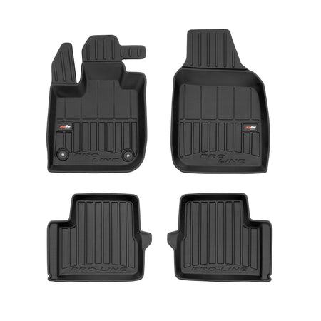 Tappetini auto a vaschetta Fiat 500 electric, fabbricazione 11.2020 - presente, carrozzeria berlina, elettrico #1