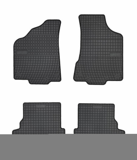 Tappetini auto in gomma Volkswagen Polo III, fabbricazione 1999 - 2001, carrozzeria berlina #1