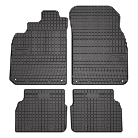 Tappetini auto in gomma Saab 9-3 II, fabbricazione 2002 - 2011, carrozzeria auto famigliare #1