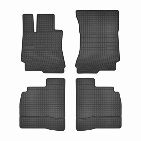 Tappetini auto in gomma Mercedes Classe S W221, fabbricazione 07.2005 - 06.2013, carrozzeria berlina #1