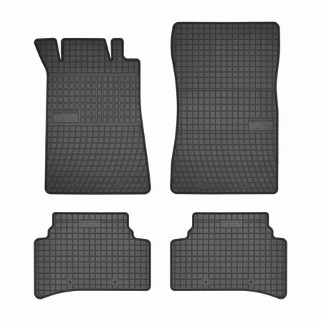 Tappetini auto in gomma Mercedes Classe C W202, fabbricazione 1993 - 2000, carrozzeria berlina #2