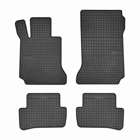 Tappetini auto in gomma Mercedes Classe C W204, fabbricazione 12.2007 - 09.2014, carrozzeria auto famigliare #2