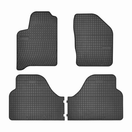 Tappetini auto in gomma Renault Scenic I, fabbricazione 1996 - 2003, carrozzeria van #1