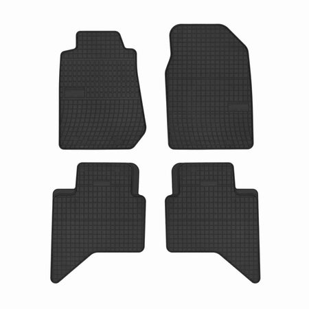 Tappetini auto in gomma Isuzu D-Max, fabbricazione 2011 - 2020, carrozzeria pick-up #1