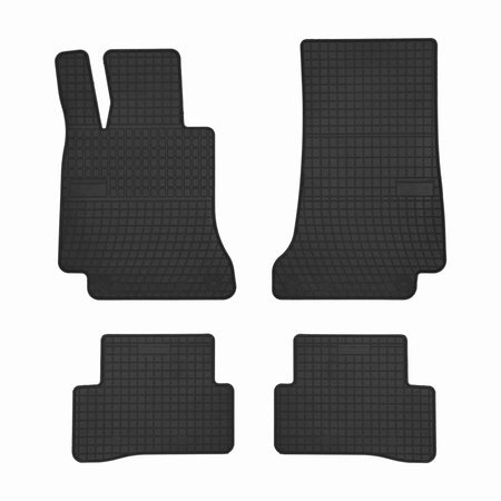 Tappetini auto in gomma Mercedes Classe C W205, fabbricazione 10.2014 - 02.2021, carrozzeria auto famigliare #2