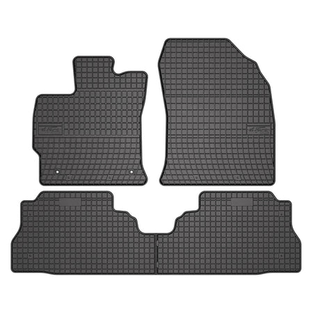 Tappetini auto in gomma Toyota Prius III Plus, fabbricazione 06.2009 - 03.2016, carrozzeria berlina #1