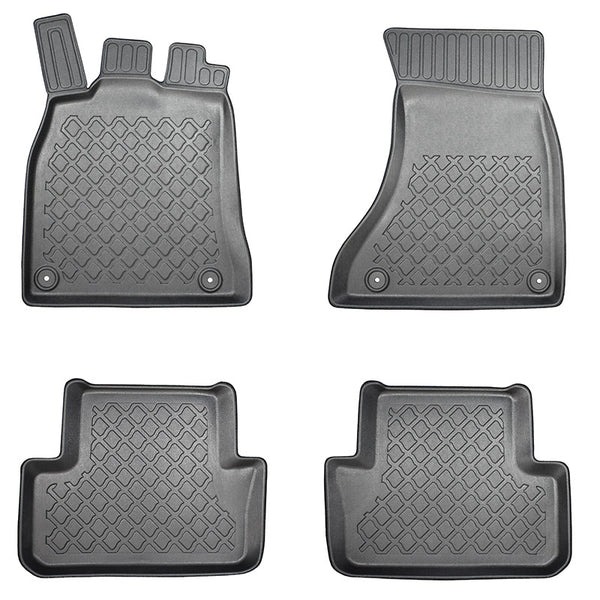 Tappetini auto a vaschetta Audi A4 B8, fabbricazione 04.2008 - 10.2015, carrozzeria auto famigliare #2 - 1