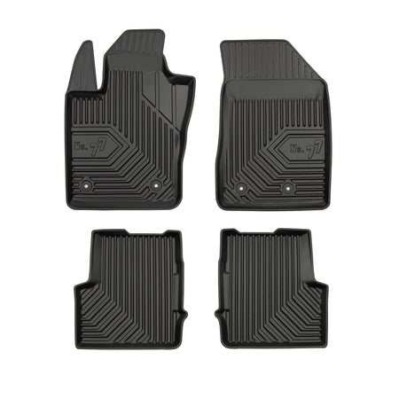 Tappetini auto a vaschetta Fiat 500X, fabbricazione 01.2015 - presente, carrozzeria suv #1