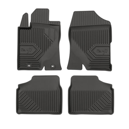 Tappetini auto a vaschetta Toyota Avensis II, fabbricazione 03.2003 - 12.2008, carrozzeria auto famigliare #1