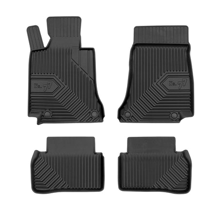 Tappetini auto a vaschetta Mercedes Classe C W205, fabbricazione 10.2014 - 02.2021, carrozzeria auto famigliare #5