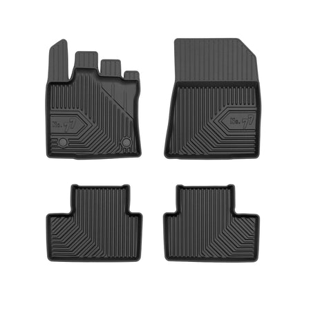 Tappetini auto a vaschetta Renault Captur II, fabbricazione 01.2020 - presente, carrozzeria suv #1
