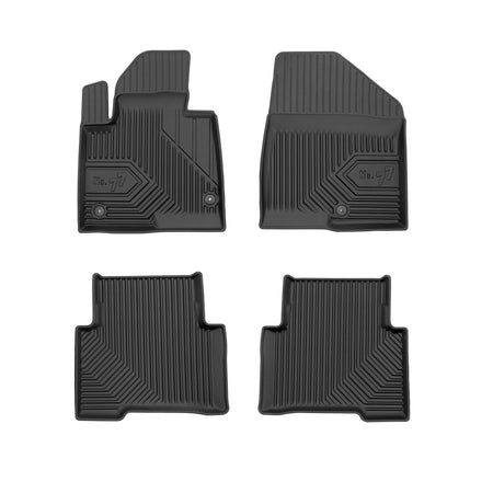 Tappetini auto a vaschetta Hyundai Santa Fe III, fabbricazione 09.2012 - 07.2018, carrozzeria suv #1