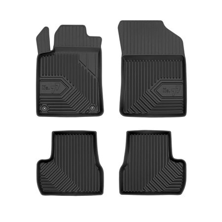 Tappetini auto a vaschetta Citroen C3 II, fabbricazione 2009 - 12.2016, carrozzeria van #1