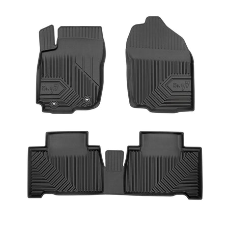 Tappetini auto a vaschetta Toyota RAV4 IV, fabbricazione 03.2013 - 12.2018, carrozzeria suv, ibrido #1