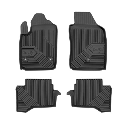 Tappetini auto a vaschetta Fiat 500e I Electric, fabbricazione 2015 - 2020, carrozzeria berlina #1