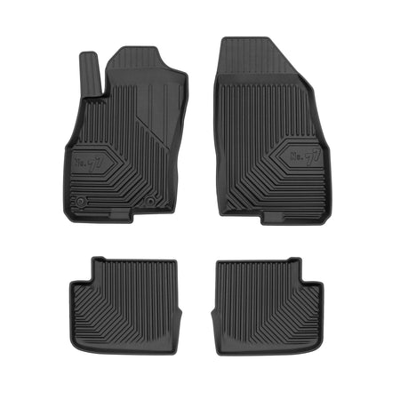 Tappetini auto a vaschetta Fiat Punto Evo, fabbricazione 2005 - 2018, carrozzeria berlina, 5 porte #1