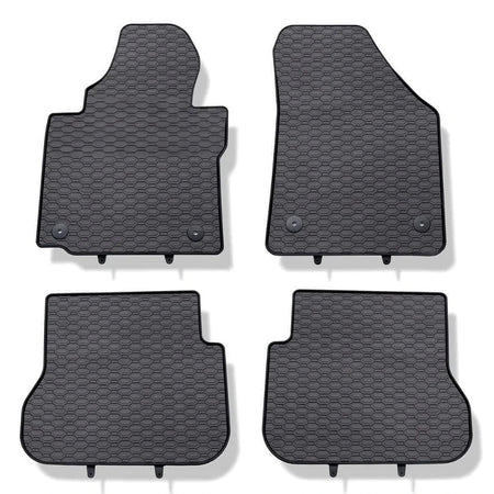 Tappetini auto in gomma Volkswagen Caddy, fabbricazione 2004 - 10.2020, carrozzeria van, 5 posti #1