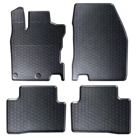 Tappetini auto in gomma Nissan Qashqai II, fabbricazione 02.2014 - 05.2021, carrozzeria suv #1
