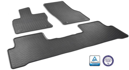 Tappetini auto in gomma Volkswagen Touran II, fabbricazione 09.2015 - presente, carrozzeria van #1